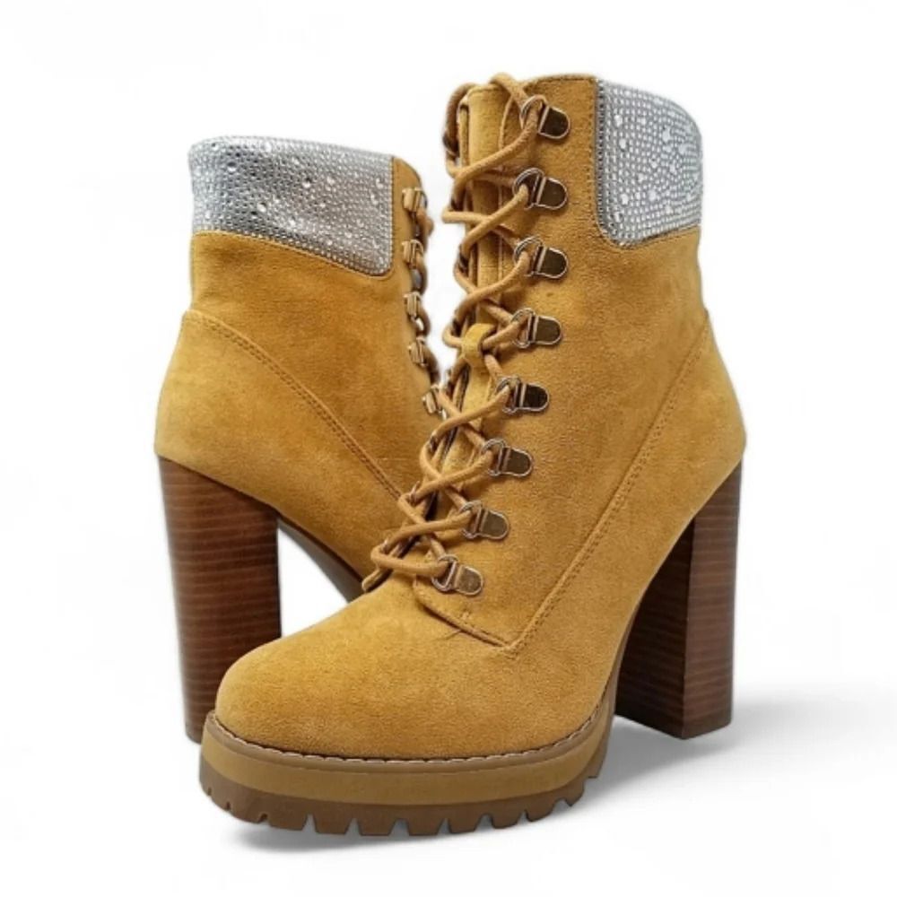 Madden Girl Trainer Lug Sole Boots